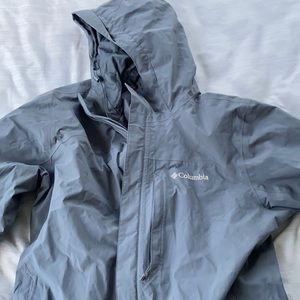 Mens Columbia Rain Jacket